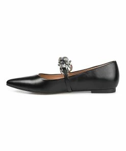 Journee Collection | Black Metinaa Ballet Flat - Women -High heel Store zu111140859 alt 4 tm1669922456
