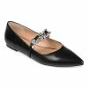 Journee Collection | Black Metinaa Ballet Flat - Women -High heel Store zu111140859 main tm1669922456