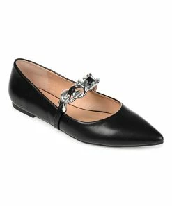 Journee Collection | Black Metinaa Ballet Flat - Women