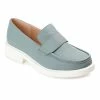 Journee Collection | Blue Saydee Loafer - Women -High heel Store zu111140863 main tm1669922456