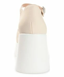 Journee Collection | Bone Square-Toe Platform Lizza Pump - Women -High heel Store zu111140895 alt 3 tm1673469973