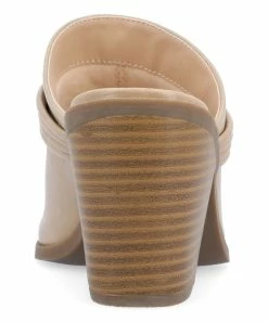 Journee Collection | Taupe Pointed-Toe Jinny Mule - Women -High heel Store zu111141699 alt 2 tm1673469973