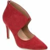Journee Collection | Red Junniper Keyhole Pump - Women -High heel Store zu111141708 main tm1669848033