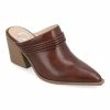 Journee Collection | Brown Pointed-Toe Jinny Mule - Women -High heel Store zu111141739 main tm1673469973