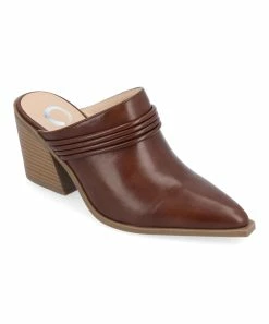 Journee Collection | Brown Pointed-Toe Jinny Mule - Women