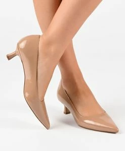 Journee Collection | Blush Celica Kitten Heel Pump - Women -High heel Store zu111141745 alt 2 tm1669848033