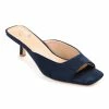 Journee Collection | Navy Larna Kitten Heel Open-Toe Pump - Women 2 Journee Collection | Navy Larna Kitten Heel Open-Toe Pump - Women -High heel Store zu111141750 main tm1669848033