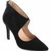 Journee Collection | Black Junniper Keyhole Pump - Women -High heel Store zu111141773 main tm1669848033