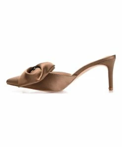 Journee Collection | Brown Tiarra Bow-Accent Pump - Women -High heel Store zu111141868 alt 2 tm1669848325