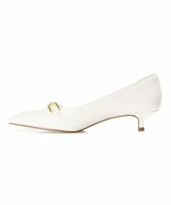 Journee Collection | White Pointed-Toe Rumi Pump - Women -High heel Store zu111141902 alt 3 tm1673469973