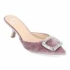 Journee Collection | Lilac Rishie Buckle-Accent Kitten Heel Pump - Women -High heel Store zu111141910 main tm1669848325