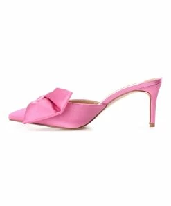 Journee Collection | Pink Tiarra Bow-Accent Pump - Women 8 Journee Collection | Pink Tiarra Bow-Accent Pump - Women -High heel Store zu111141947 alt 2 tm1669848325