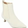 Journee Collection | White Tenlee Kitten-Heel Bootie - Women -High heel Store zu111141971 main tm1669848325