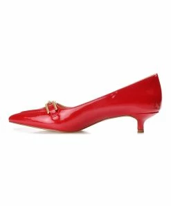 Journee Collection | Red Pointed-Toe Rumi Pump - Women -High heel Store zu111141975 alt 4 tm1673469973