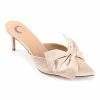 Journee Collection | White Tiarra Bow-Accent Pump - Women -High heel Store zu111141994 main tm1669848325