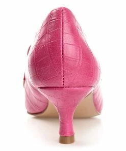 Journee Collection | Fuchsia Textured Celina Pump - Women 9 Journee Collection | Fuchsia Textured Celina Pump - Women -High heel Store zu111143033 alt 2 tm1673469973