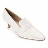 Journee Collection | White Textured Celina Pump - Women 1 Journee Collection | White Textured Celina Pump - Women -High heel Store zu111143035 main tm1673469973