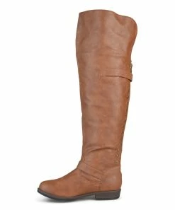 Journee Collection | Chestnut Kane Pocket Wide-Calf Over-The-Knee Boot - Women -High heel Store zu111145266 alt 2 tm1670273500