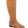 Journee Collection | Brown Wide-Calf Ivie Boot - Women -High heel Store zu111145881 main tm1670273604