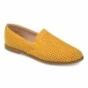 Journee Collection | Mustard Perforated Lucie Ballet Flat - Women -High heel Store zu111149493 main tm1669925518