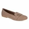Journee Collection | Taupe Wide-Width Marci Ballet Flat - Women