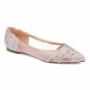 Journee Collection | Blush Rhinestone Batavia Ballet Flat - Women -High heel Store zu111149564 main tm1669925518