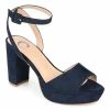 Journee Collection | Blue Open-Toe Nairri Pump - Women -High heel Store zu111149567 main tm1673548782