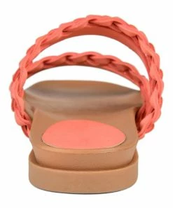 Journee Collection | Coral Braided-Strap Colette Sandal - Women -High heel Store zu111149568 alt 2 tm1673549081