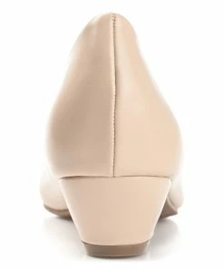 Journee Collection | Beige Wide-Width Saar Pump - Women -High heel Store zu111149599 alt 2 tm1673549081
