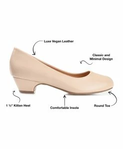 Journee Collection | Beige Wide-Width Saar Pump - Women -High heel Store zu111149599 alt 4 tm1673549081