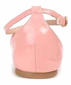 Journee Collection | Pink Patent Reba Ballet Flat - Women -High heel Store zu111149614 alt 3 tm1669925820