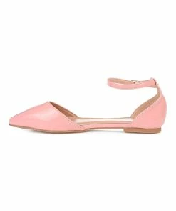 Journee Collection | Pink Patent Reba Ballet Flat - Women -High heel Store zu111149614 alt 4 tm1669925820
