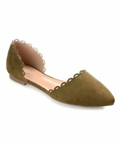 Journee Collection | Green Jezlin D'Orsay Flat - Women