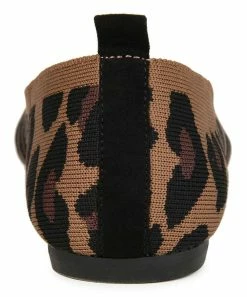 Journee Collection | Brown & Black Leopard Wide-Width Tayleen Ballet Flat - Women -High heel Store zu111149645 alt 3 tm1669925820