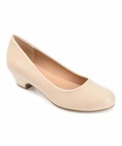 Journee Collection | Beige Saar Pump - Women