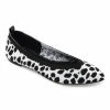 Journee Collection | Black & White Leopard Wide-Width Karise Ballet Flat - Women -High heel Store zu111149665 main tm1669925820