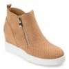 Journee Collection | Tan Pennelope Wedge Sneaker - Women -High heel Store zu111149672 main tm1673549274