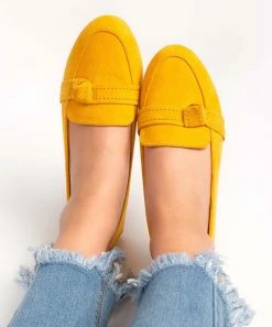 Journee Collection | Mustard Marci Ballet Flat - Women -High heel Store zu111149687 alt 4 tm1669926507