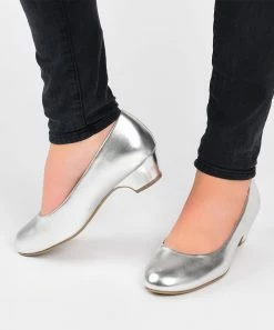 Journee Collection | White Saar Pump - Women -High heel Store zu111149690 alt 2 tm1673549274