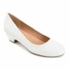 Journee Collection | White Saar Pump - Women -High heel Store zu111149690 main tm1673549274