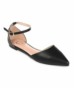 Journee Collection | Black Reba Ballet Flat - Women