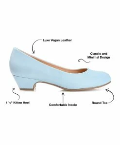 Journee Collection | Light Blue Saar Pump - Women -High heel Store zu111149719 alt 3 tm1673549274