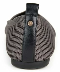 Journee Collection | Gray & Black Veata Ballet Flat - Women -High heel Store zu111149758 alt 2 tm1669926507