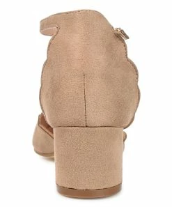 Journee Collection | Taupe Scalloped Edna Pump - Women -High heel Store zu111149779 alt 2 tm1673549274