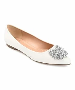 Journee Collection | Ivory Renzo Ballet Flat - Women