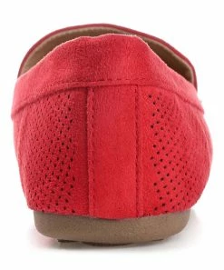 Journee Collection | Red Halsey Loafer - Women -High heel Store zu111149857 alt 4 tm1669926507