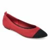 Journee Collection | Red & Black Veata Ballet Flat - Women -High heel Store zu111149925 main tm1669926838