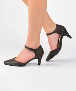 Journee Collection | Taupe Bettie D'Orsay Pump - Women -High heel Store zu111150062 alt 3 tm1673549769