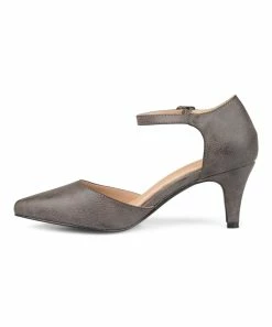 Journee Collection | Taupe Bettie D'Orsay Pump - Women -High heel Store zu111150062 alt 4 tm1673549769