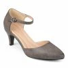 Journee Collection | Taupe Bettie D'Orsay Pump - Women